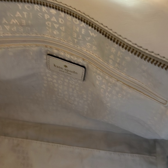 KATE SPADE SAFFIANO LEATHER TRI COLOUR BAG - Picture 6 of 10